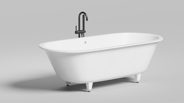 Ванна Salini ORNELLA AXIS OVAL 190х90 материал S-Sense 103412M покрытие Матовое