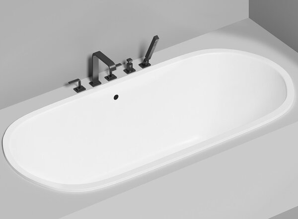 Ванна Salini ORNELLA AXIS OVAL 190х90 материал S-Sense 103412M покрытие Матовое
