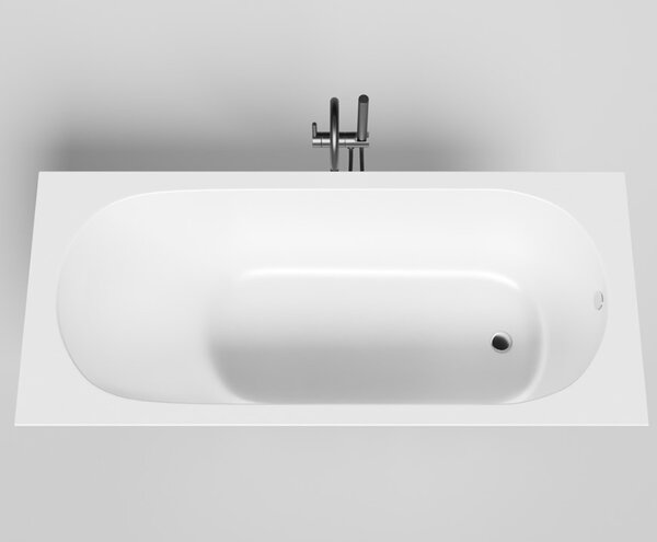 Ванна Salini ORNELLA 170х80 материал S-Sense 102314G покрытие Глянцевое