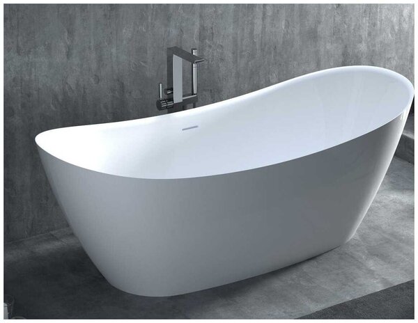 Ванна отдельностоящая Salini NOEMI 185x81 материал S-Sense 101811G покрытие Глянцевое