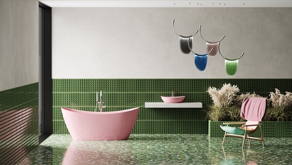 Ванна отдельностоящая Salini NOEMI 170x75 покраска по RAL полностью материал S-Stone 101722MRF покрытие Матовое