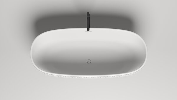 Ванна отдельностоящая Salini GRECAMEANDER 180x80 материал S-Stone 103021M покрытие Матовое