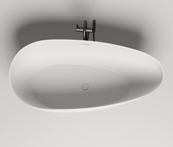 Ванна отдельностоящая Salini PAOLA 160x77 материал S-Sense 101511G покрытие Глянцевое