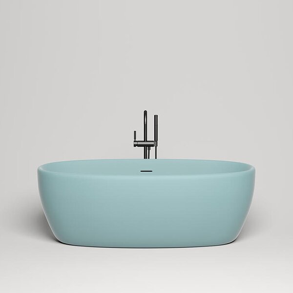 Ванна отдельностоящая Salini LUCE 170x85 покраска по RAL полностью материал S-Stone 100121MRF покрытие Матовое