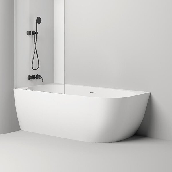 Ванна пристенная угловая Salini SOFIA CORNER L 170x85 материал S-Sense  102515G покрытие Глянцевое