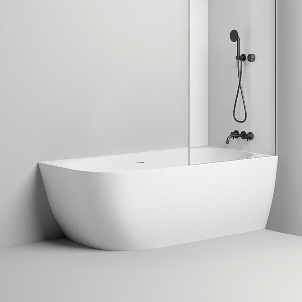 Ванна пристенная угловая Salini SOFIA CORNER R 170x85 материал S-Sense  102514G покрытие Глянцевое