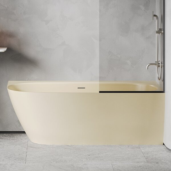 Ванна пристенная угловая Salini SOFIA CORNER R 170x85покраска по RAL полностью материал S-Sense  102514GRF покрытие Глянцевое