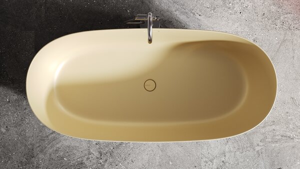 Ванна отдельностоящая Salini SOFIA 165x75 покраска по RAL полностью материал S-Stone 102521MRF покрытие Матовое