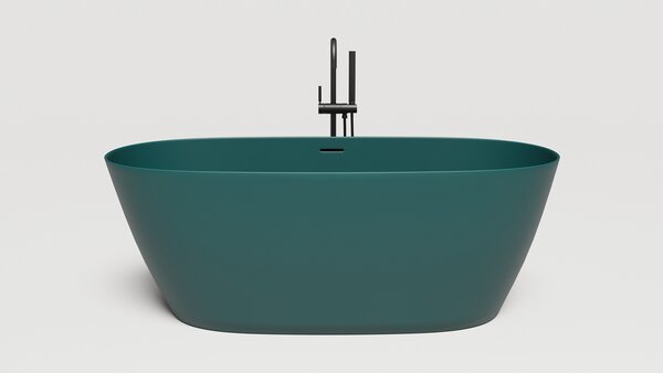 Ванна отдельностоящая Salini SOFIA 165x75 покраска по RAL полностью материал S-Sense  102511GRF покрытие Глянцевое