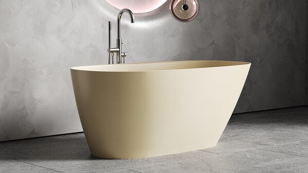 Ванна отдельностоящая Salini SOFIA 150x75 покраска по RAL полностью материал S-Sense  102518GRF покрытие Глянцевое