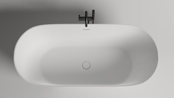 Ванна отдельностоящая Salini MONA 180х80 материал S-Sense 102911G покрытие Глянцевое