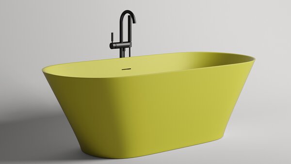 Ванна отдельностоящая Salini MONA 180х80RAL полностью материал S-Stone 102921MRF покрытие Матовое
