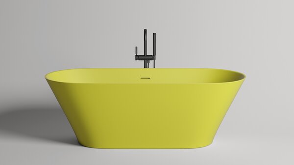 Ванна отдельностоящая Salini MONA 180х80 RAL полностью материал S-Sense 102911GRF покрытие Глянцевое