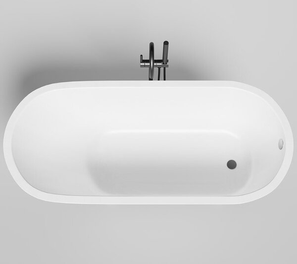 Ванна Salini ORNELLA OVAL 170х75 материал S-Sense 102311M покрытие Матовое