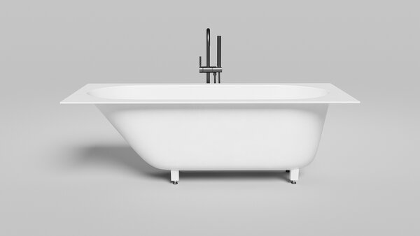 Ванна Salini ORNELLA 180x80 покраска по RAL полностью материал S-Sense 102312GRF покрытие Глянцевое