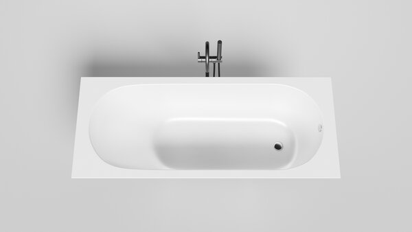 Ванна Salini ORNELLA 170х80 покраска по RAL полностью материал S-Sense 102314MRF покрытие Матовое