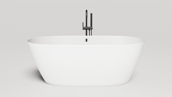 Ванна отдельностоящая Salini SOFIA LIGHT 165х75 с переливом материал S-Sense  103711G покрытие Глянцевое