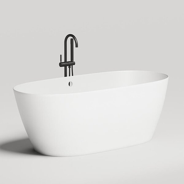 Ванна отдельностоящая Salini SOFIA LIGHT 165х75 с переливом материал S-Sense  103711G покрытие Глянцевое