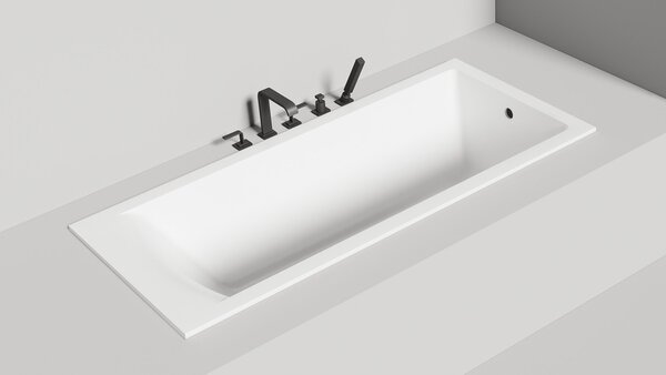 Ванна Salini CASCATA 170x75 материал S-Sense 104113M покрытие Матовое