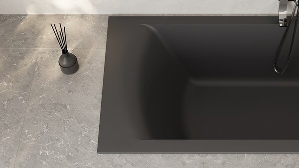 Ванна Salini CASCATA 170x75 покраска по RAL полностью материал S-Sense 104113GRF покрытие Глянцевое