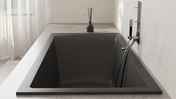 Ванна Salini CASCATA 180x80 покраска по RAL полностью материал S-Sense 104213GRF покрытие Глянцевое