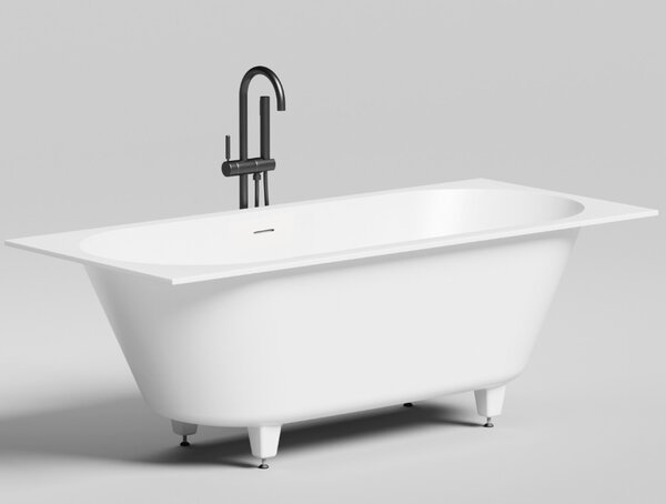 Ванна Salini ORNELLA AXIS KIT 180x80 материал S-Sense 103511M покрытие Матовое