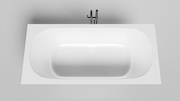 Ванна Salini ORNELLA AXIS KIT 170x70 покраска по RAL полностью материал S-Sense 104713MRF покрытие Матовое