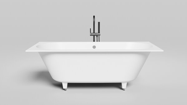 Ванна Salini ORNELLA AXIS 170x70 покраска по RAL полностью материал S-Sense 104613MRF покрытие Матовое