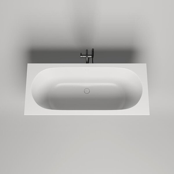 Ванна Salini ORNELLA AXIS 170x70 покраска по RAL полностью материал S-Sense 104613MRF покрытие Матовое