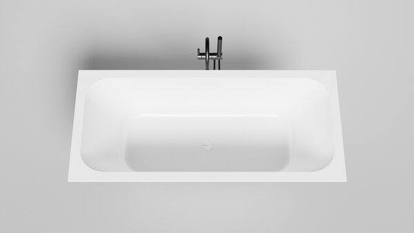 Ванна Salini ORLANDA AXIS KIT 190x80 покраска по RAL полностью материал S-Sense 103311MRF покрытие Матовое