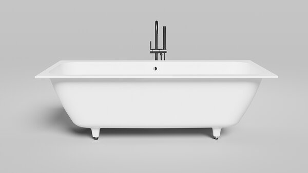 Ванна Salini ORLANDA AXIS 180x80 материал S-Sense 103212G покрытие Глянцевое