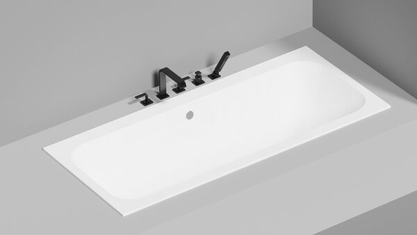 Ванна Salini ORLANDA AXIS 170x75 материал S-Sense 103213M покрытие Матовое