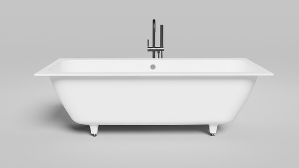Ванна Salini ORLANDA AXIS 170x75 покраска по RAL полностью материал S-Sense 103213GRF покрытие Глянцевое