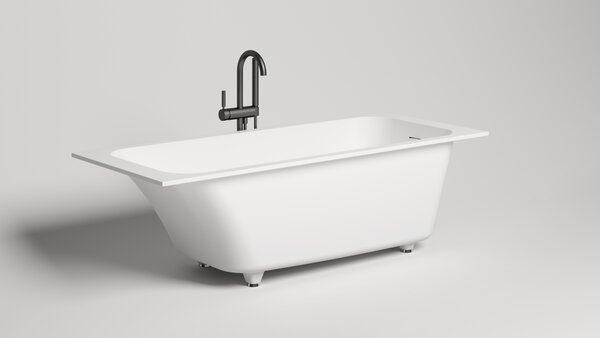Ванна Salini ORLANDA KIT 180x80 материал S-Sense 102112G покрытие Глянцевое