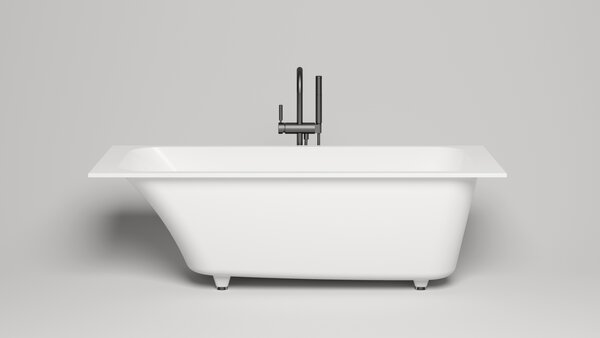 Ванна Salini ORLANDA KIT 170х70 покраска по RAL полностью материал S-Sense 102111GRF покрытие Глянцевое