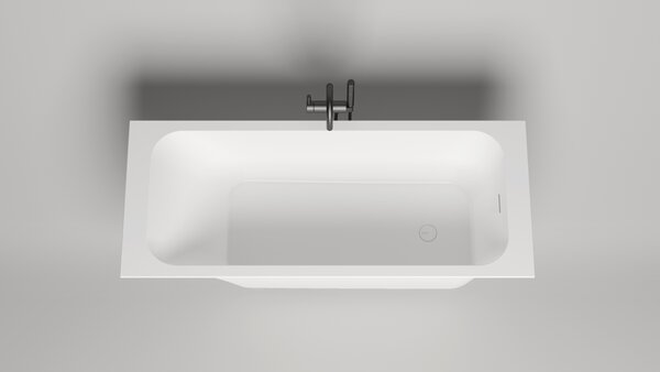 Ванна Salini ORLANDA KIT 170х80 покраска по RAL полностью материал S-Sense 102116MRF покрытие Матовое