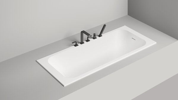 Ванна Salini ORLANDA KIT 180x80 покраска по RAL полностью материал S-Sense 102112MRF покрытие Матовое