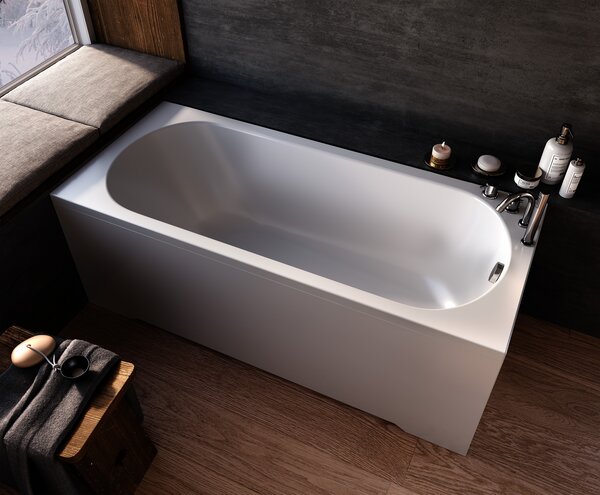 Ванна Kolpa San BETTY 170x70 NEW акриловая на каркасе со сливом переливом