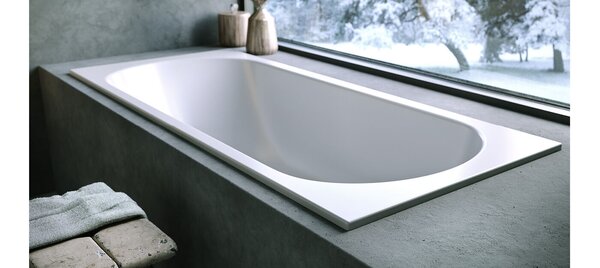 Ванна Kolpa San BETTY E2 170x80 NEW акриловая на каркасе со сливом переливом