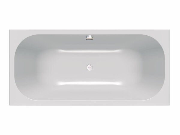 Ванна Kolpa San PANDORA 170x75 акриловая на каркасе со сливом переливом