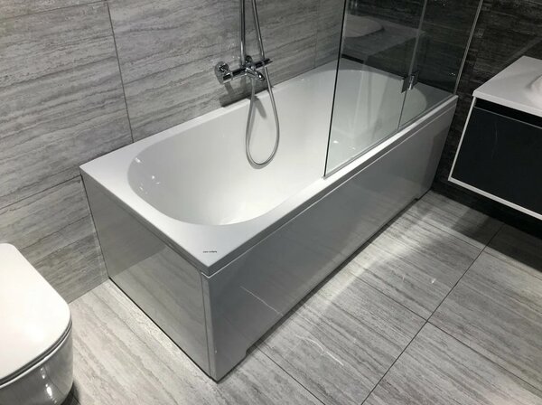Ванна Kolpa San PANDORA 170x75 акриловая на каркасе со сливом переливом