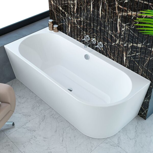 Ванна Kolpa San DREAM SP 170x75 D NEW акриловая на каркасе со сливом переливом