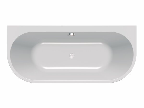 Ванна Kolpa San DREAM SP 170x75 акриловая на каркасе со сливом переливом