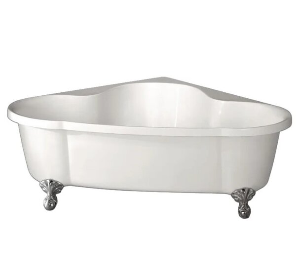 Ванна угловая Belbagno BB07 150х150 ножки хром (заказываются дополнительно)