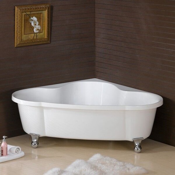 Ванна угловая Belbagno BB07 150х150 ножки хром (заказываются дополнительно)
