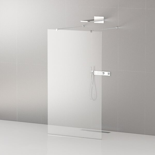 Душевая перегородка Cezares Cezares LIBERTA-L-2-120-120-C-Cr 120х195 см, стекло прозрачное