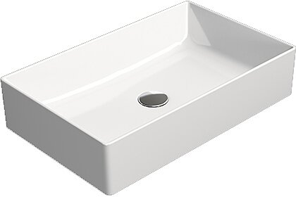Раковина GSI 945311 Kube X 60х37 прямоугольная