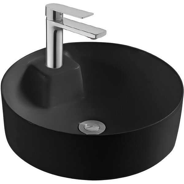 Раковина Aquatek Европа 40 AQ5212-MB 405*405*140мм, черный матовый