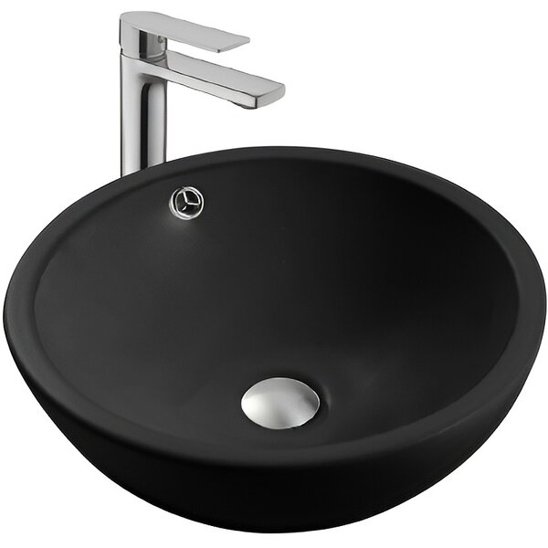 Раковина накладная Aquatek AQ5354-MB 440*440*175 мм, черный матовый