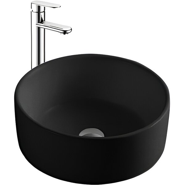Раковина накладная Aquatek AQ5118-MB 400*400*165 мм, черный матовый